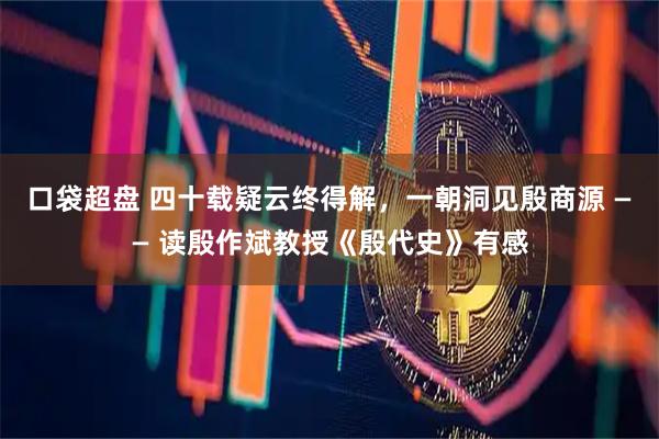 口袋超盘 四十载疑云终得解，一朝洞见殷商源 —— 读殷作斌教授《殷代史》有感