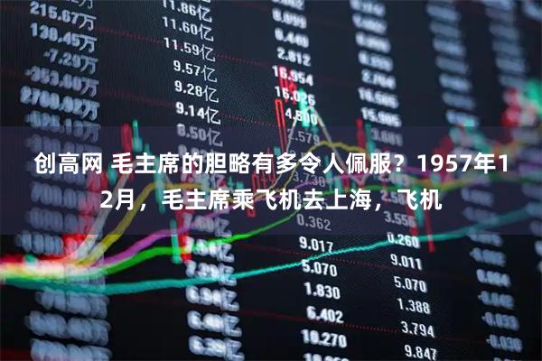 创高网 毛主席的胆略有多令人佩服？1957年12月，毛主席乘飞机去上海，飞机