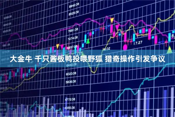 大金牛 千只酱板鸭投喂野狐 猎奇操作引发争议
