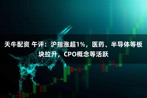 天牛配资 午评：沪指涨超1%，医药、半导体等板块拉升，CPO概念等活跃