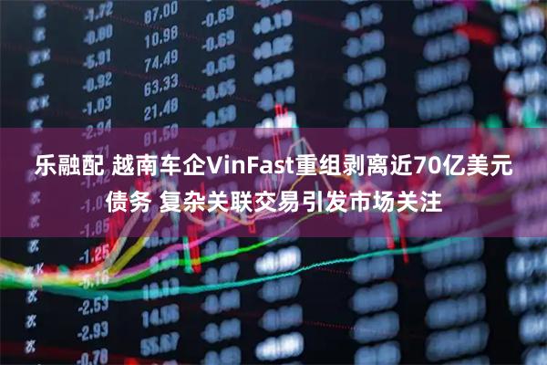 乐融配 越南车企VinFast重组剥离近70亿美元债务 复杂关联交易引发市场关注
