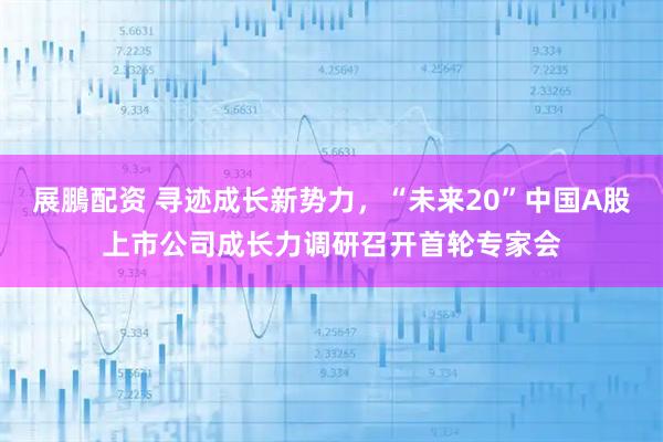 展鵬配资 寻迹成长新势力，“未来20”中国A股上市公司成长力调研召开首轮专家会