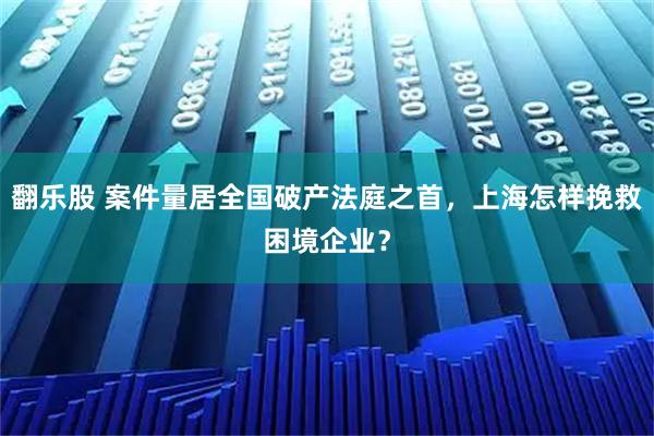 翻乐股 案件量居全国破产法庭之首，上海怎样挽救困境企业？