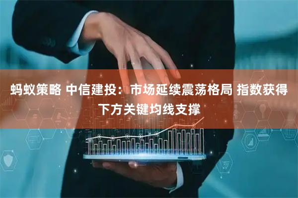 蚂蚁策略 中信建投：市场延续震荡格局 指数获得下方关键均线支撑